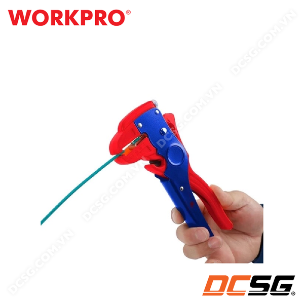 Kìm cắt dùng để bấm, cắt, tuốt vỏ dây điện Workpro WP291008