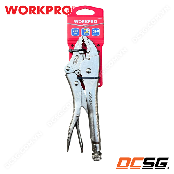 Kìm bấm mỏ cong bằng thép CR-V WORKPRO