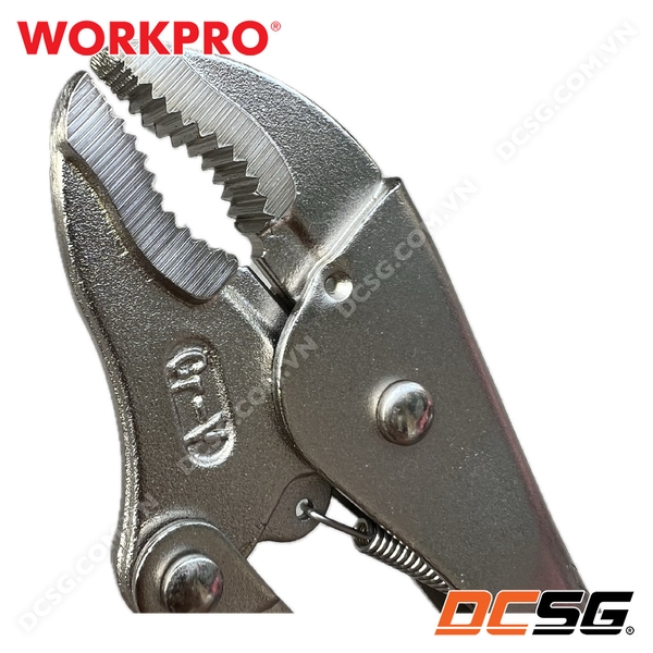 Kìm bấm mỏ cong bằng thép CR-V WORKPRO
