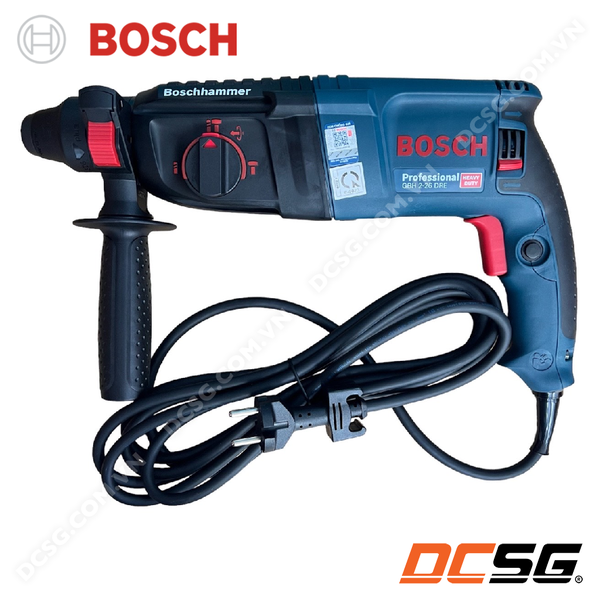 Máy khoan bê tông 26mm-800W dùng mũi SDS plus GBH2-26DRE Bosch 0611253704