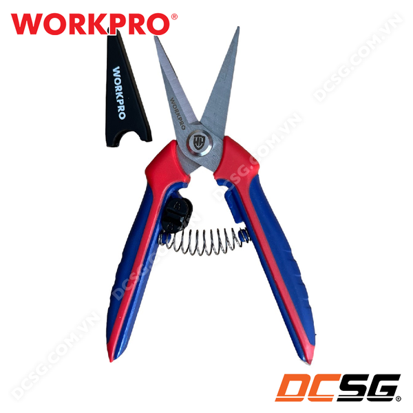 Kéo cắt tỉa cành bằng thép không rỉ kích thước 160mm WORKPRO WP332014