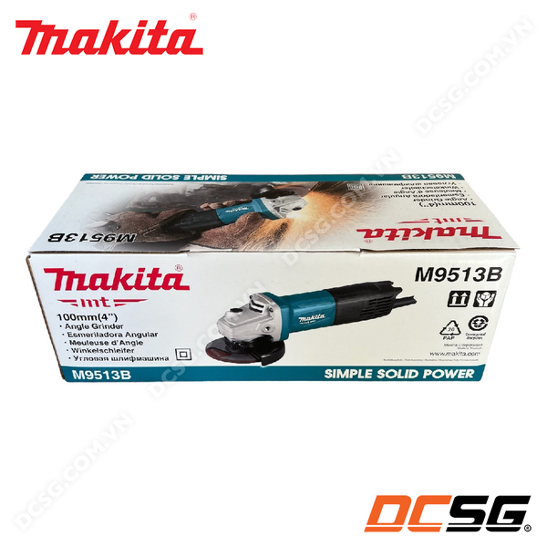 Máy mài góc dùng điện 100mm-850W Makita M9513B (công tắc đuôi)