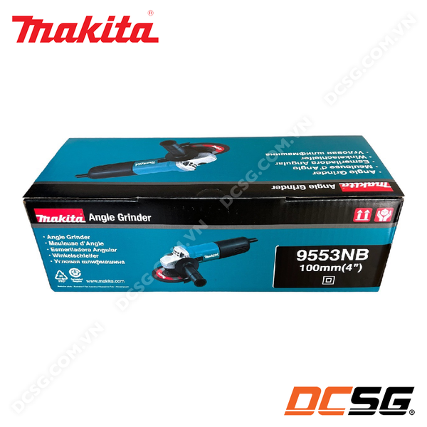 Máy mài góc 100mm dùng điện 710W Makita 9553NB (công tắc trượt)