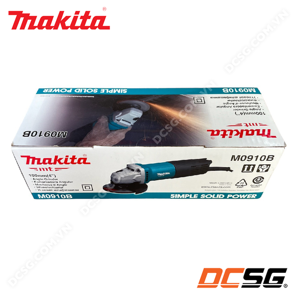 Máy mài góc 100mm dùng điện 540W Makita M0910B (công tắc đuôi)