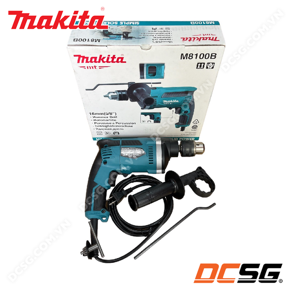 Máy khoan búa dùng điện 16mm-710W Makita M8100B