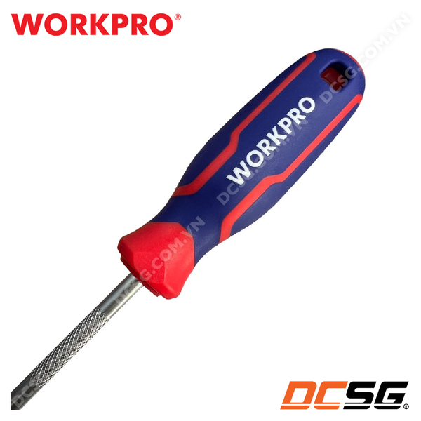 Tua vít đầu dẹt 6.5mm bằng thép hợp kim CR-V Workpro