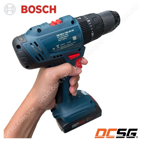 Máy khoan động lực dùng pin 18V GSB 183-LI (01 pin) Bosch 06019K91K1