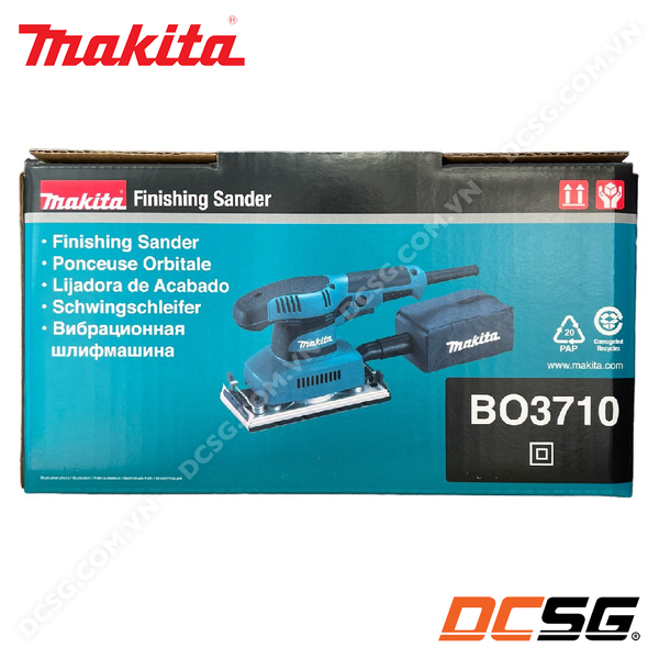 Máy chà nhám rung dùng điện 190W 93x185mm Makita BO3710