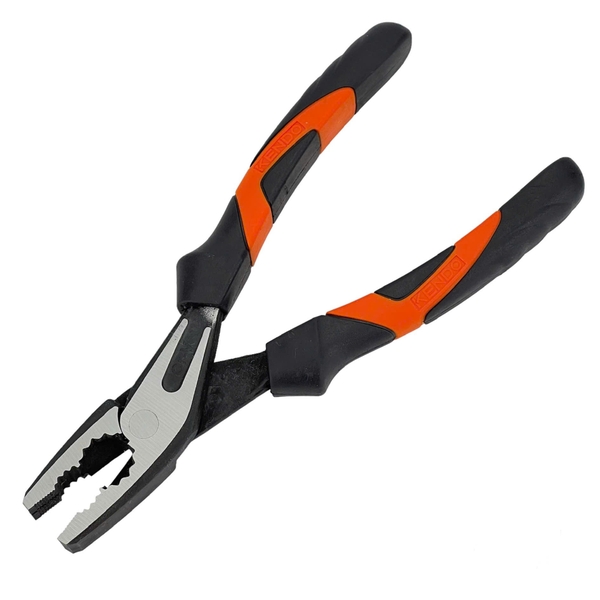 Kìm điện hạng nặng đòn bẩy trợ lực cao bằng thép CR-V Kendo