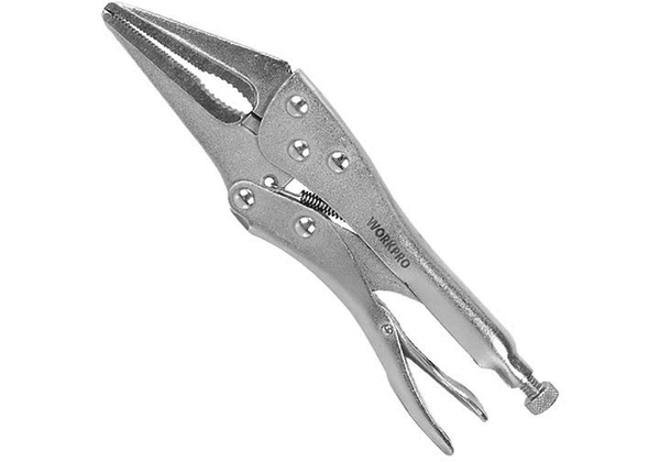 Kìm bấm hàm thẳng mũi dài, bằng thép CR-V kích thước 9 inches (230mm)  Workpro WP231040