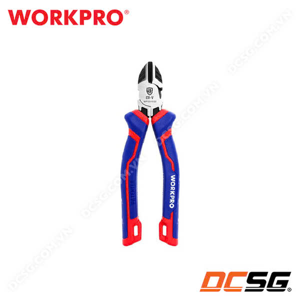 Kìm cắt chéo công nghiệp bằng thép CR-V cao cấp WORKPRO