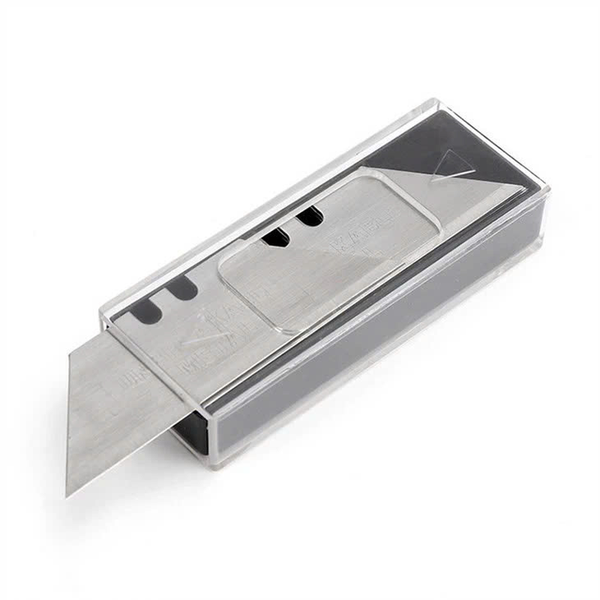 Lưỡi dao rọc giấy bằng thép SK5, loại tiêu chuẩn (1set = 10 cái) Workpro WP213001