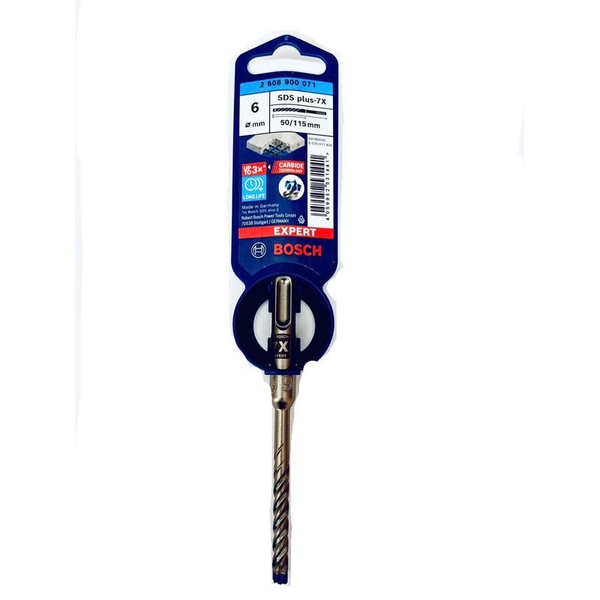 Mũi khoan bê tông hợp kim 4 cạnh SDS Plus-7X Bosch