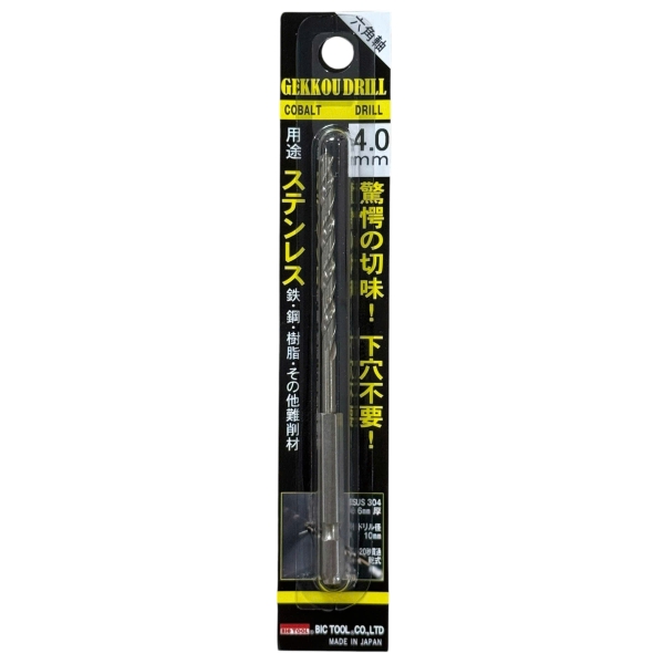 Mũi khoan inox HSS-Co chân lục giác Gekkou