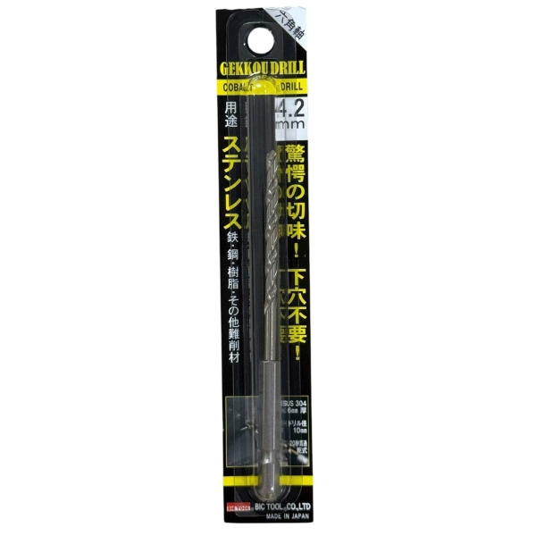 Mũi khoan inox HSS-Co chân lục giác Gekkou