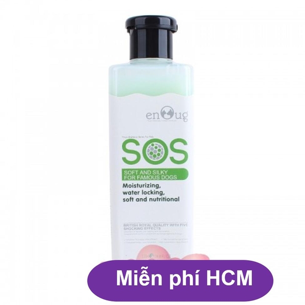 HP-Sữa Tắm SOS xanh ngọc - 530ml (mượt lông) cho chó mèo ( 366b)-HP10782TC