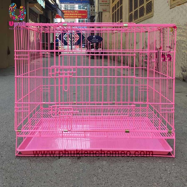 SP924 - Lồng gấp xuất khẩu CD (hanpet 4711581) lồng chó mèo dưới 10kg (76cm *47cm *50cm)