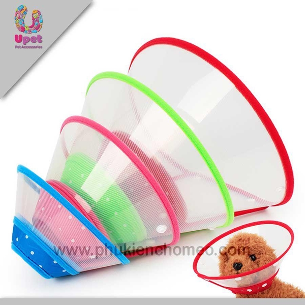 SP562 - Nón phòng hộ mới (hanpet 4711527) vòng chống liếm chó mèo size XS (2-4kg)