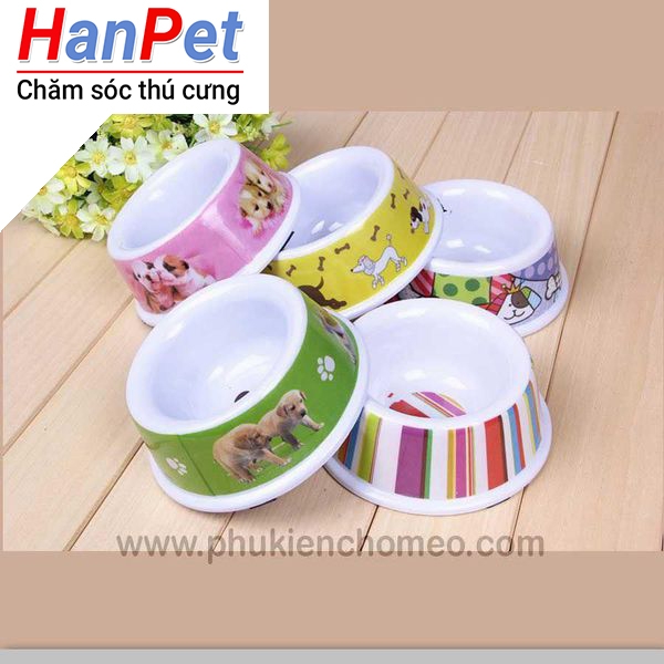 SP87-Bát ăn cho chó bobo 3042-Z nhỏ (chó mèo dưới 5kg) (hanpet 4711882)