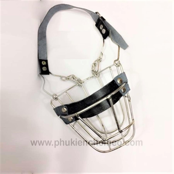 SP585 -Rọ mõm cho chó - Ro inox (hanpet 4711451) rọ mõm chó size tiểu từ 8-15kg