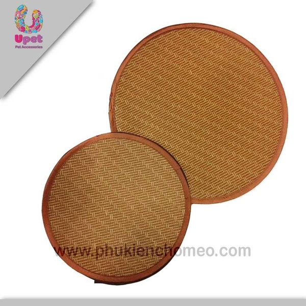 SP1276 - Thảm cói tròn (hanpet 4711592) thảm nằm chó mèo