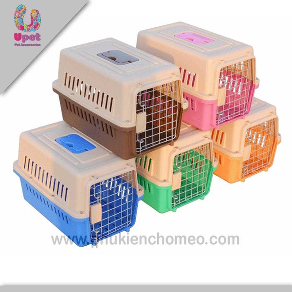 SP1279 – lồng vận chuyển chó mèo -Lồng hàng không – Kích thước : 57x34x34cm (hanpet 4711863)