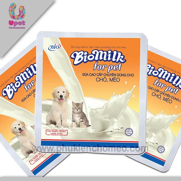 SP1125 - Sữa bio milk 100g (hanpet 4711637) dinh dưỡng thú cưng