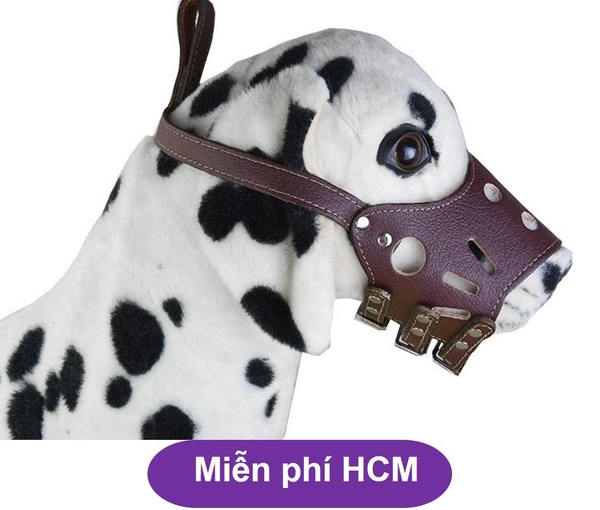 HP-Rọ mõm cho chó -Rọ mõm da chống sủa (size S chó 5-10kg) HP2111017