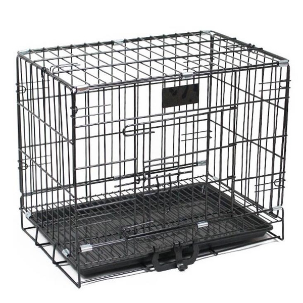 Lồng gấp xuất khẩu cho chó dưới 8kg SD60 lồng chó mèo sơn tĩnh điện có thể gấp gọn