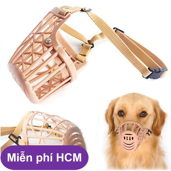 HP-Rọ mõm nhựa cho chó / chất liệu nhựa dạng lưới / rọ mõm chó bằng nhựa dẻo siêu bền- HP2711010