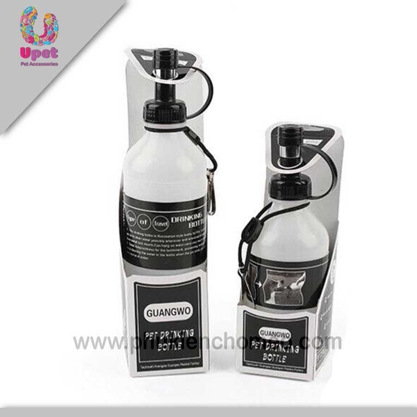 SP1359 - Bình nước du lịch to 450ml (hanpet 4711628) bình cấp nước chó mèo