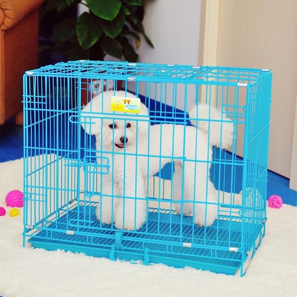 Chuồng nuôi chó mèo Hanpet XK - lồng nuôi chó mèo - chuồng chó - lồng chó gấp gọn sơn tĩnh điện CÓ 4 SIZE (màu ngẫu nhiên) chuồng lồng chó mèo / chuồng thú cưng / chuồng cho chó / chuồng nuôi chó mèo / chuồng chó lắp ghép