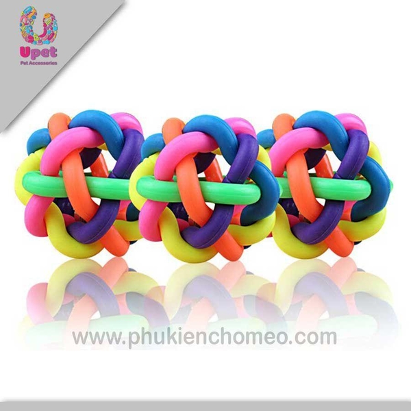 SP178 bóng 7 sắc (hanpet 4711781) đồ chơi chó mèo (3 size)