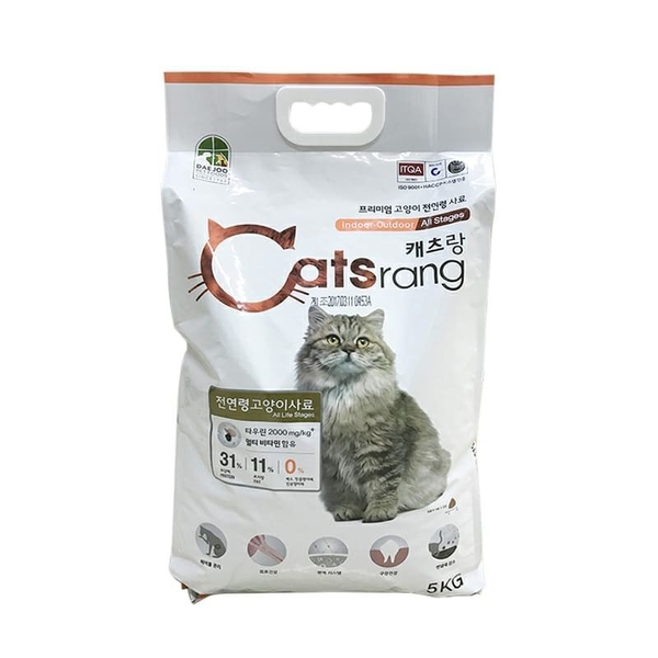 Thức ăn hạt CATSRANG 5kg cho mèo( mọi lứa tuổi) - Hàn Quốc - [ hanpet Thú Cưng]