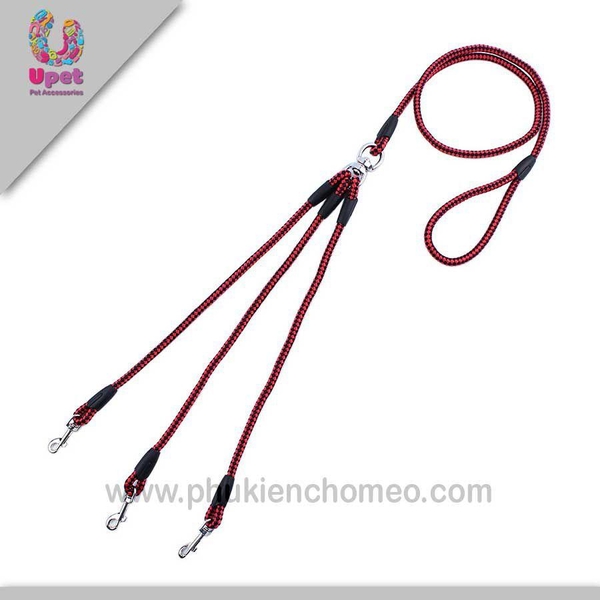 SP274 - Dây dắt 3 đầu kèm chống xoắn (hanpet 4711505) dây dắt 3 chó cùng lúc