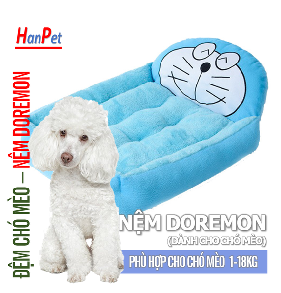 Đệm giường DOREMON nệm chó mèo 3 SIZE Nệm cho chó / nệm ngủ cho chó / nệm ngủ thú cưng / nệm ngủ cho mèo-HP10022TC