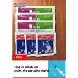 Combo6 gói thuốc phòng bệnh chó mèo (Hanpet 401) - tặng kèm 1 xilanh 5ml
