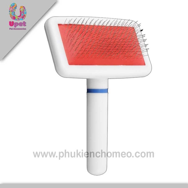 HP-SP510 - Lược nhựa tròn cán trắng chải xù ( 4711772) lược chải lông chó mèo tay tròn-HP11004TC