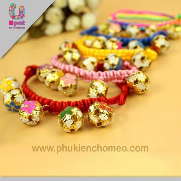 HP>129k -SP705 - Vòng cổ chó mèo nhiều chuông cao cấp -dùng cho cú từ 1-5kg( 4711849)-HP10661TC
