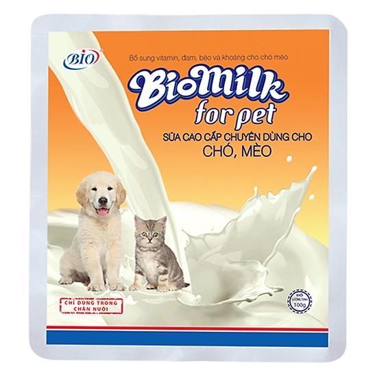 HP-Combo 2 gói Sữa cho chó mèo ( 321) - bio milk 100gr