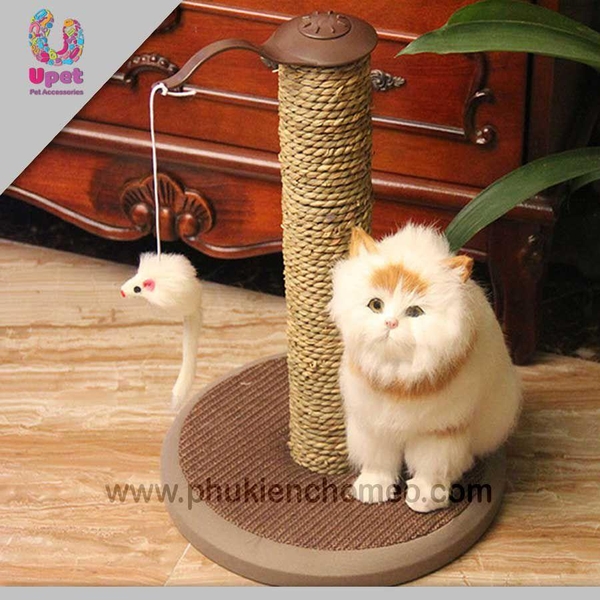 SP1259 - Trụ tròn kèm 1 cột (hanpet 4711659) trụ cào móng chó mèo