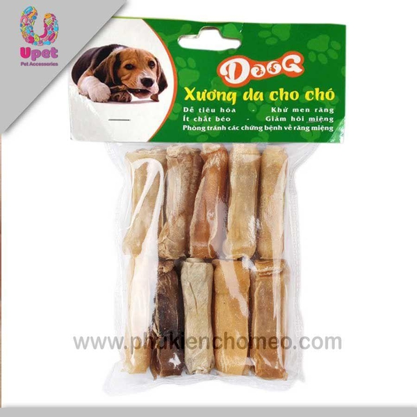 SP1160 – Xương chó gặm – Xương da DOOG 2'5(8T)(túi 8 xương ống nhỏ) (hanpet 4711824)
