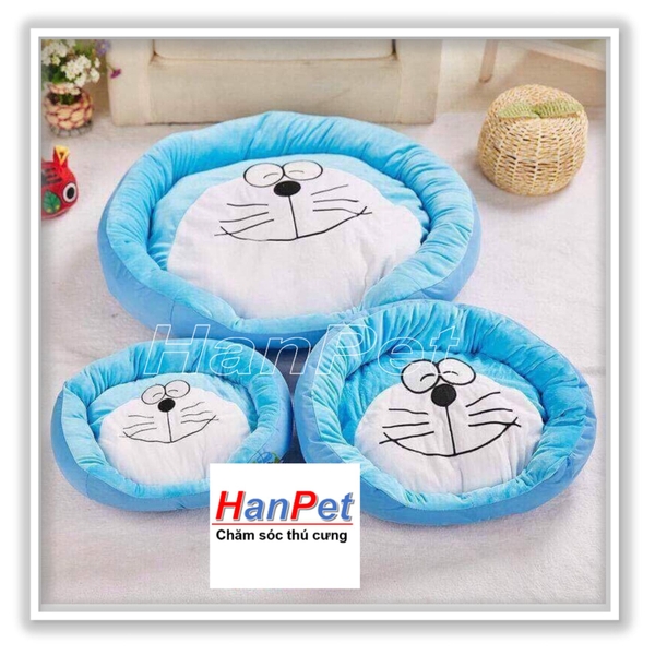 Nệm ngủ / thảm ngủ ấm áp thú cưng - size S - kích thước 40x35x11 (hanpet 609)
