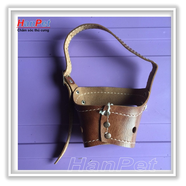 HP-Rọ mõm chó da loại mõm dài - size 3 cho chó 5-8kg ( 605c)-HP10481TC