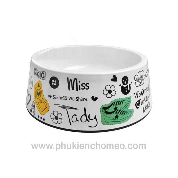 SP96 - Bát bobo 3062 (hanpet 4711624) bát tròn đơn giản – đường kính 15cm, cao 7.5cm