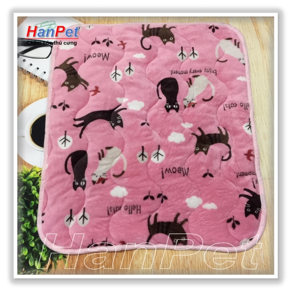 HP>129k -Thảm ngủ mùa đông cho chó mèo - size L - kích thước 65x45cm ( 613)-HP10615TC