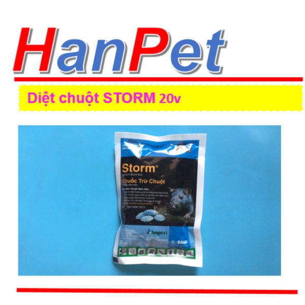HP-Thuốc Diệt Chuột Storm 20v CHỐNG ĐÔNG MÁU (THUỐC CHUỘT 413)-HP10059LV