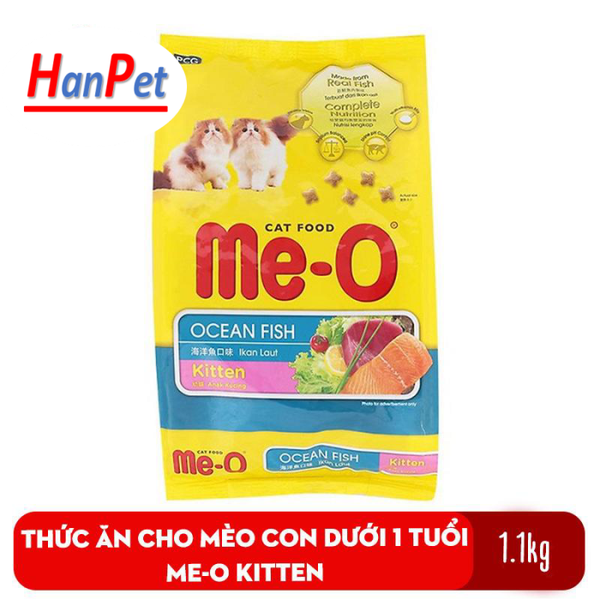 HPKM- Thức ăn cho mèo con dưới 1 tuổi Me-O Kitten 1.1kg