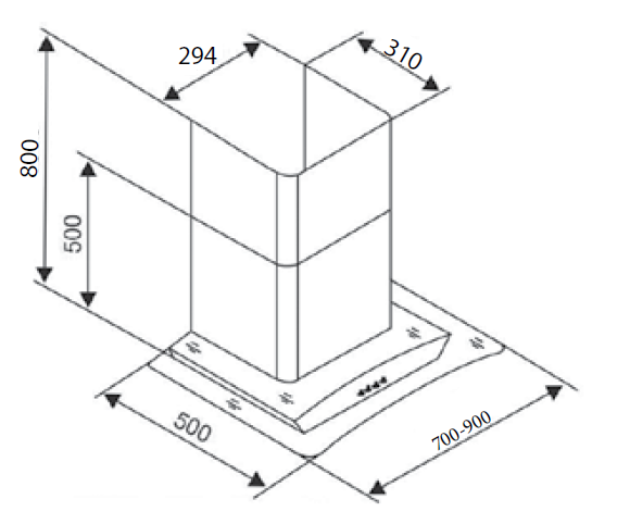 MÁY HÚT MÙI LATINO LT - C5570 – Tổng Kho Bếp Nhập Khẩu