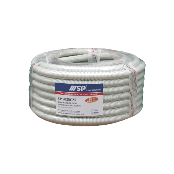 Ống ruột gà phi 20 Sino chống cháy SP 9020CM - Chính hãng